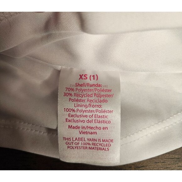 White Baby‎ Doll Dress Milkmaid Puff Sleeve XS - Picture 7 of 10